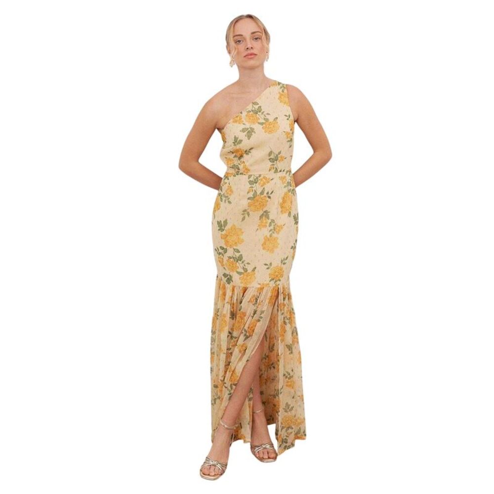Anaya With Love Womens/Ladies Floral Maxi Dress / Floral/Yellow
